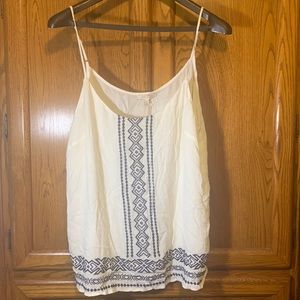 Skies Are Blue - Emery Embroidered Cami - Stitch Fix
